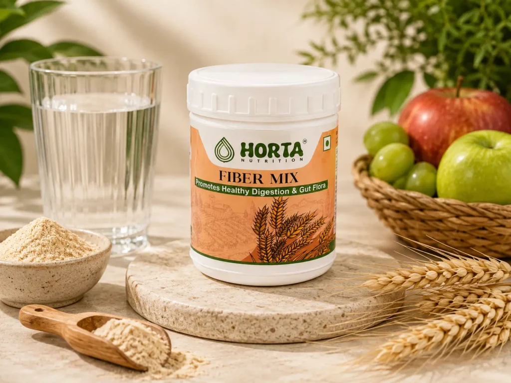 Fiber Mix pack, front of label